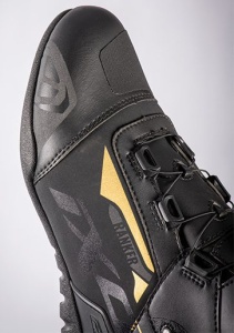 Ghete moto Roadster femei All season Ixon model Ranker WP LS culoare: negru/gold (auriu) (100% waterproof) - Img 4