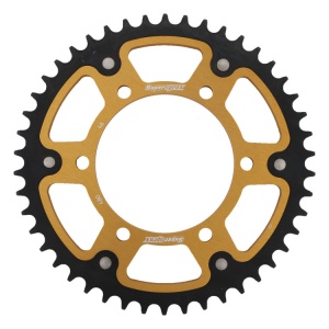 Kit de lant D.I.D Chain - Argintiu chain 525 VX, X-ring (X, NX, QX, XS), CHK front sprocket JT CHK rubber cushioned, CHK rear sprocket SUPERSPROX STEALTH pentru YAMAHA XTZ 700 Tenere 700 2020-2024 - Img 4