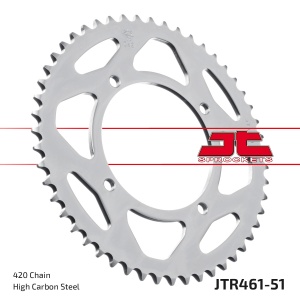 Kit de lant D.I.D Chain - Auriu chain 420 NZ, Non-sealed, CHK front sprocket SUPERSPROX, CHK rear sprocket JT pentru KAWASAKI KX 100 1998-2021 - Img 6