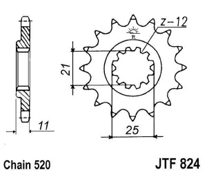 Kit de lant D.I.D Chain - Auriu chain 520 VX, X-ring (X, NX, QX, XS), CHK front sprocket JT, CHK rear sprocket JT pentru HUSQVARNA SM 610 2008-2009 - Img 3