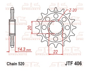 Kit de lant D.I.D Chain - Auriu chain 520 ZVM-X, X-ring (X, NX, QX, XS), CHK front sprocket JT CHK rubber cushioned, CHK rear sprocket JT pentru BMW G 310 GS 2016-2024 - Img 3