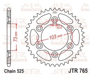 Kit de lant D.I.D Chain - Auriu chain 525 VX, X-ring (X, NX, QX, XS), CHK front sprocket JT, CHK rear sprocket JT pentru DUCATI Multistrada V2 / V2S 937 2022-2023 - Img 6
