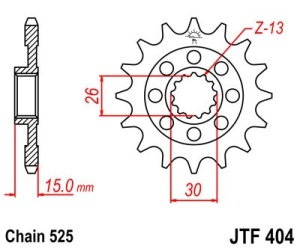 Kit de lant D.I.D Chain - Auriu chain 525 ZVM-X, X-ring (X, NX, QX, XS), CHK front sprocket JT CHK rubber cushioned, CHK rear sprocket JT pentru BMW S 1000 RR 2012-2018 - Img 3