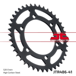 Kit de lant EK - Argintiu chain 520 SRO, O-ring, CHK front sprocket JT CHK rubber cushioned, CHK rear sprocket JT pentru KAWASAKI Z 400 2019-2024 - Img 6