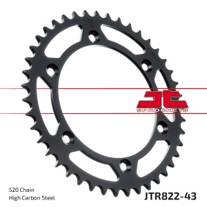 Kit de lant EK - Argintiu chain 520 SRO, O-ring, CHK front sprocket JT, CHK rear sprocket JT pentru HUSQVARNA SM 610 2008-2009 - Img 6