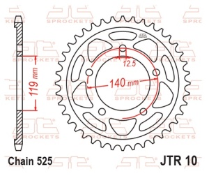 Kit de lant EK - Argintiu chain 525 DEX, X-ring (X, NX, QX, XS), CHK front sprocket JT, CHK rear sprocket JT pentru BMW F 750 GS 2018-2024 - Img 6