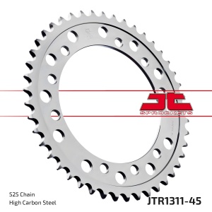 Kit de lant EK - Argintiu chain 525 DEX, X-ring (X, NX, QX, XS), CHK front sprocket JT, CHK rear sprocket JT pentru HONDA VFR 400 R 1987-1989 - Img 6