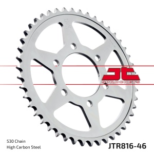 Kit de lant EK - Argintiu chain 530 SRO, O-ring, CHK front sprocket JT, CHK rear sprocket JT pentru SUZUKI GSX 550 1983-1987 - Img 6