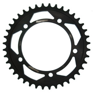 Kit de lant EK - Argintiu chain 530 SRX, X-ring (X, NX, QX, XS), CHK front sprocket JT CHK rubber cushioned, CHK rear sprocket SUPERSPROX pentru SUZUKI SV 1000 / S 2003-2007 - Img 4
