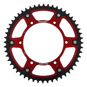 Kit de lant EK - Argintiu lant 520 SRO, O-ring, pinion fata SUPERSPROX, foaie spate SUPERSPROX STEALTH pentru HUSQVARNA TC 610 1991-1997 - Img 4