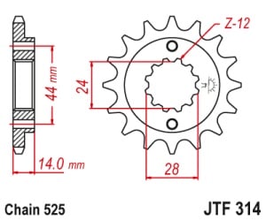 Kit de lant EK - Argintiu lant 525 SRX, X-Ring, pinion fata JT cauciucat, foaie spate SUPERSPROX pentru HONDA XRV 750 Africa Twin 1993-2003 - Img 3
