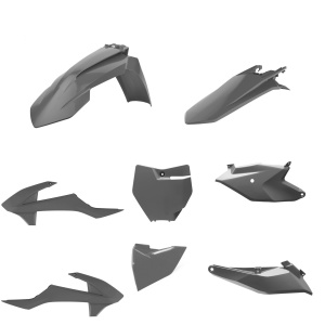 Kit plastice POLISPORT 91298 Gri