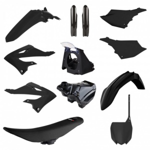 Kit plastice POLISPORT 91573 restyling Negru