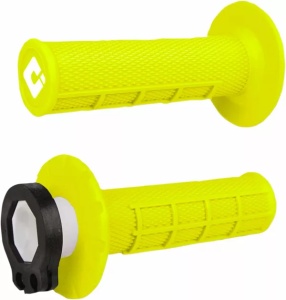 Mansoane moto V2 Waffle galben fluo