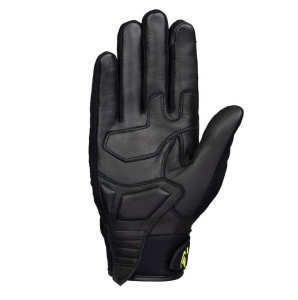 Manusi barbati Roadster vara textil/piele Ixon model MIG MS culoare: negru/galben - degete tactile - Img 2