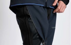 Pantaloni motociclete barbati Touring/Adventure Ixon All season model M-SKD MS culoare: negru (pantaloni laminati; waterproof pe exterior) - Img 3