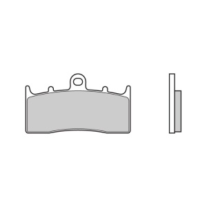 Placute de frana BREMBO 07GR62SA