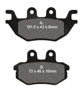 Placute de frana EBC FA686TT