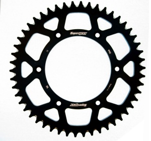 Rear ALU sprocket SUPERSPROX RAL-990:50-BLK Negru 50T, 520