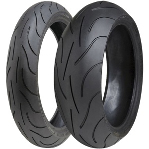 Set anvelope moto Michelin 2CT 120/70R17 + 160/60R17