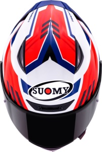 SUOMY TRACK-1 FRAMEWORK WHITE RED BLUE ECE 22.06 - Img 9