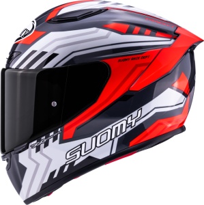 SUOMY TRACK-1 FRAMEWORK WHITE RED ECE 22.06 - Img 8