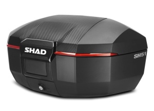 Top case SHAD SH51 D0B51106 Carbon