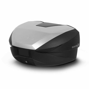 Top case SHAD SH59X D0B59200 negru cu capac de aluminiu (expandable concept) with PREMIUM SMART lock and backrest - Img 3