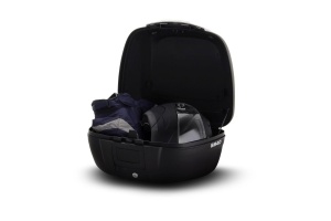 Topcase moto expandabil SHAD SH58X ALB - Img 3