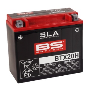 Baterie activata din fabrica BS-BATTERY BTX20H (FA) (YTX20H (FA))