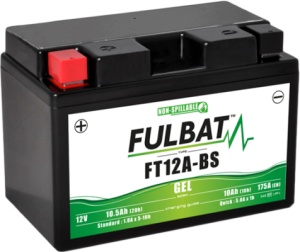 Baterie moto FULBAT FT12A-BS GEL (YT12A-BS GEL)