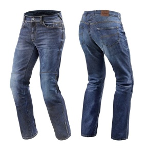 Blugi (jeans) moto femei Seventy model SD-PJ4 tip Regular fit culoare: albastru (cu insertii Aramid Kevlar)