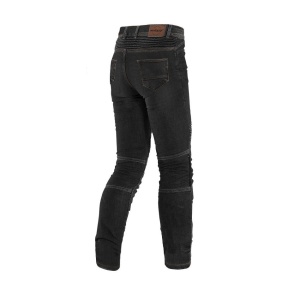 Blugi (jeans) moto femei Seventy model SD-PJ8 tip Slim fit culoare: negru (cu insertii Aramid Kevlar) - Img 3