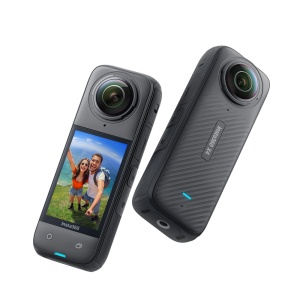 Camera video sport Insta360 X4, 8K 360 motorcycle bundle - Img 3