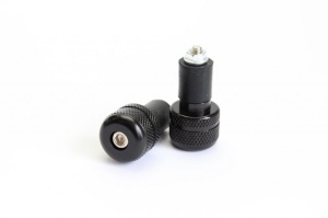 Capete de ghidon MOTION STUFF Negru (d18-20mm)