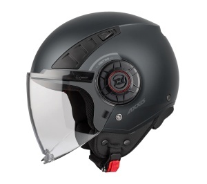 Casca Axxis model Metro S V2 A2 titanium mat (open face) - omologare noua ECE 22.06 - tip viziera: MT-V-26B - Img 6