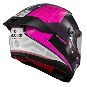 Casca integrala Axxis Fenix Essence C8 roz mat - tip viziera: MT-V-31B - DKS429 - Img 4