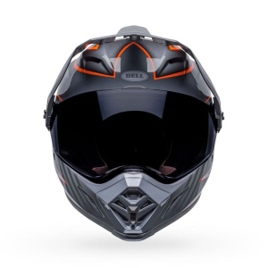 Casca integrala BELL MX-9 ADVENTURE MIPS DALTON Negru Portocaliu - Img 2