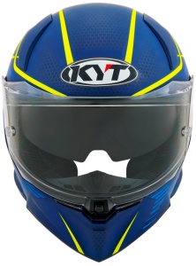 Casca integrala KYT R2R CONCEPT BLUE YELLOW ECE 22.06 - Img 2