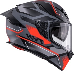Casca integrala KYT R2R PARSEC MATT GREY/RED ECE 22.06 - Img 3