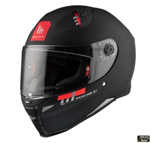 Casca integrala MT Revenge 2 S A1 negru mat - omologare noua ECE 22.06 - tip viziera: MT-V-14B