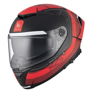 Casca integrala MT Thunder 4 SV R25 B35 rosu lucios (ochelari soare integrati) - Img 4
