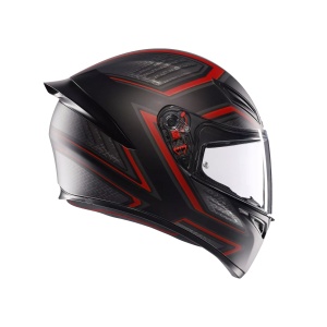 Casca moto integrala AGV K1 S SLING MATT BLACK/RED - Img 2
