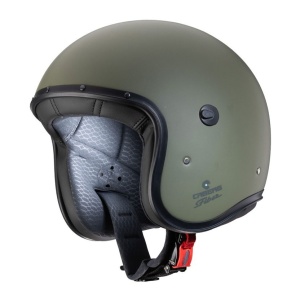 Casca open face (jet) Caberg model Freeride X 29 verde military mat (fibra de sticla) - Img 2