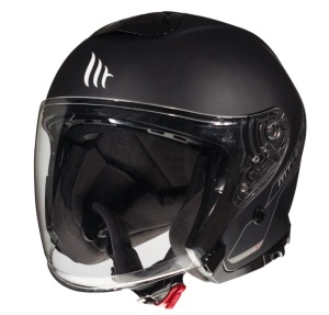 Casca open face MT Thunder III SV Jet A1 negru mat (ochelari soare integrati) – tip MT-V-19 - Img 2
