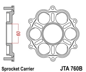 Cutie transport pinion JT JTA 760B - Img 2