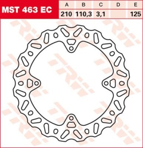 Disc Frana TRW MST463EC
