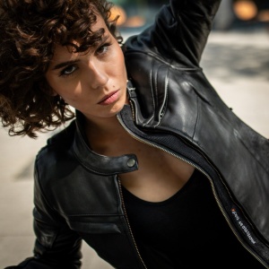 Geaca din piele pentru dama SECA DARKSIDE TFL LADY - Lichidare - Img 5