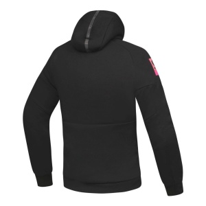 Geaca (hanorac tip hoodie) motociclete femei Urban Ixon vara model Touchdown LS culoare: negru/roz - Img 2