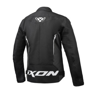 Geaca (jacheta) motociclete barbati Racing/Roadster Ixon vara model Cordolo MS culoare: negru/antracit/alb - Img 2